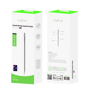 Crayon Rixus RXPL01 avec charge rapide et rejet de la paume de la main Blanc