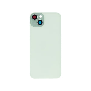 For Apple 15 Verre arrière sans NFC, cadre de caméra agrandi Vert Compatible