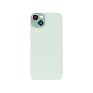 For Apple 15 Plus Verre arrière sans NFC, cadre d'appareil photo agrandi Vert Compatible