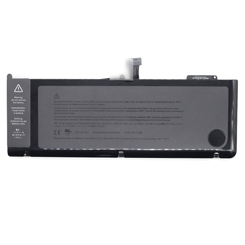 For Apple Pro 15 pouces A1286 Batterie A1382 OEM