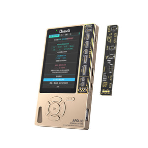 Programmeur et testeur QIANLI Apollo (True Tone, batterie, vibreur, MFI, Eeprom) avec batterie intégrée Coll.Edit.