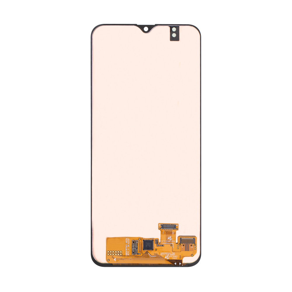 Écran et numériseur Samsung Galaxy A20 A205F sans cadre, noir, OEM