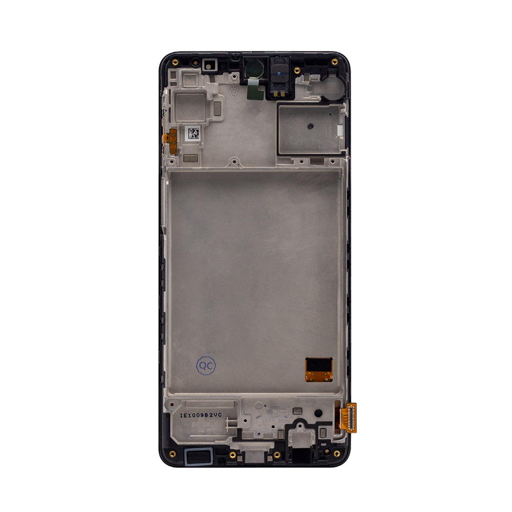 Samsung Galaxy M31s M317F Écran et numériseur avec cadre Noir Service Pack
