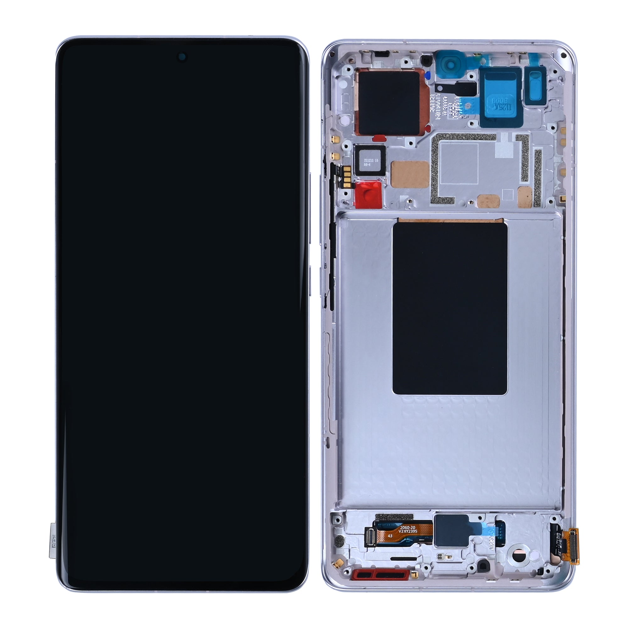 Écran et numériseur Xiaomi 12 Pro avec cadre violet OEM