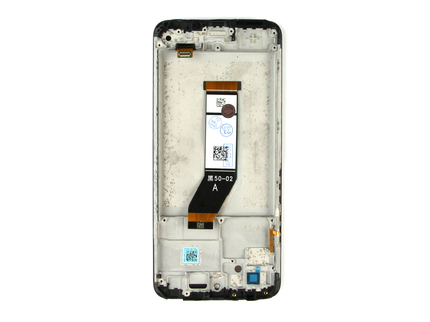 Écran et numériseur Xiaomi Redmi 10 (2021) avec cadre gris carbone OEM