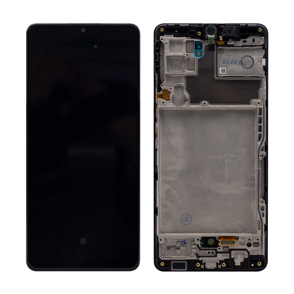 Samsung Galaxy A42 5G A426B Écran et numériseur avec cadre Prism Dot Black Service Pack