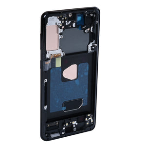 Écran et numériseur Samsung Galaxy S21 Plus 5G G996B avec cadre Phantom Black Soft-OLED