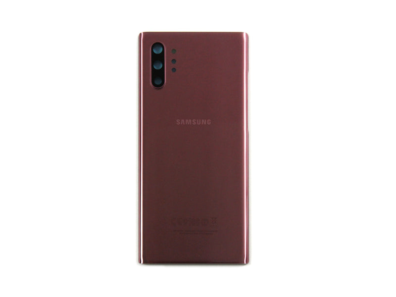 Coque arrière Samsung Galaxy Note 10 Plus N975F avec lentille Aura Pink OEM