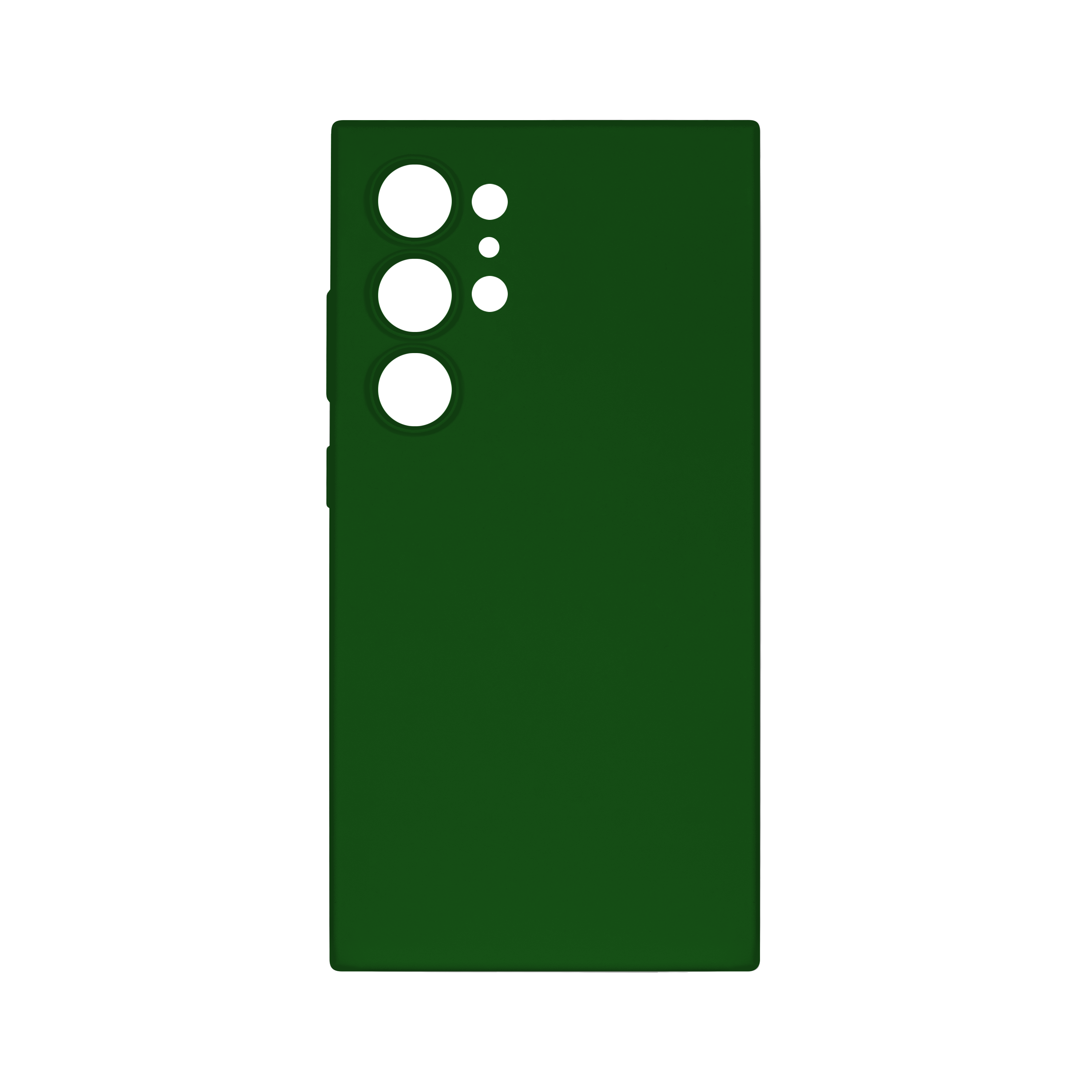 Rixus Soft TPU Phone Case For Samsung Galaxy S24 Ultra Dark Green
