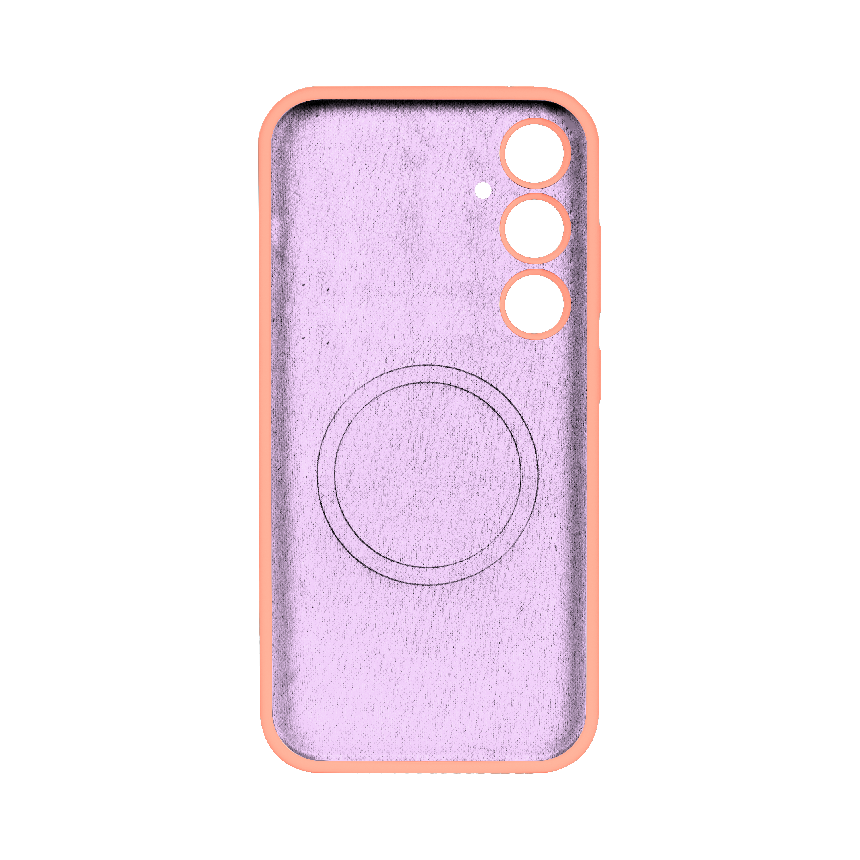 Rixus Soft TPU Phone Case With MagSafe Compatible For Samsung Galaxy S24 Pink