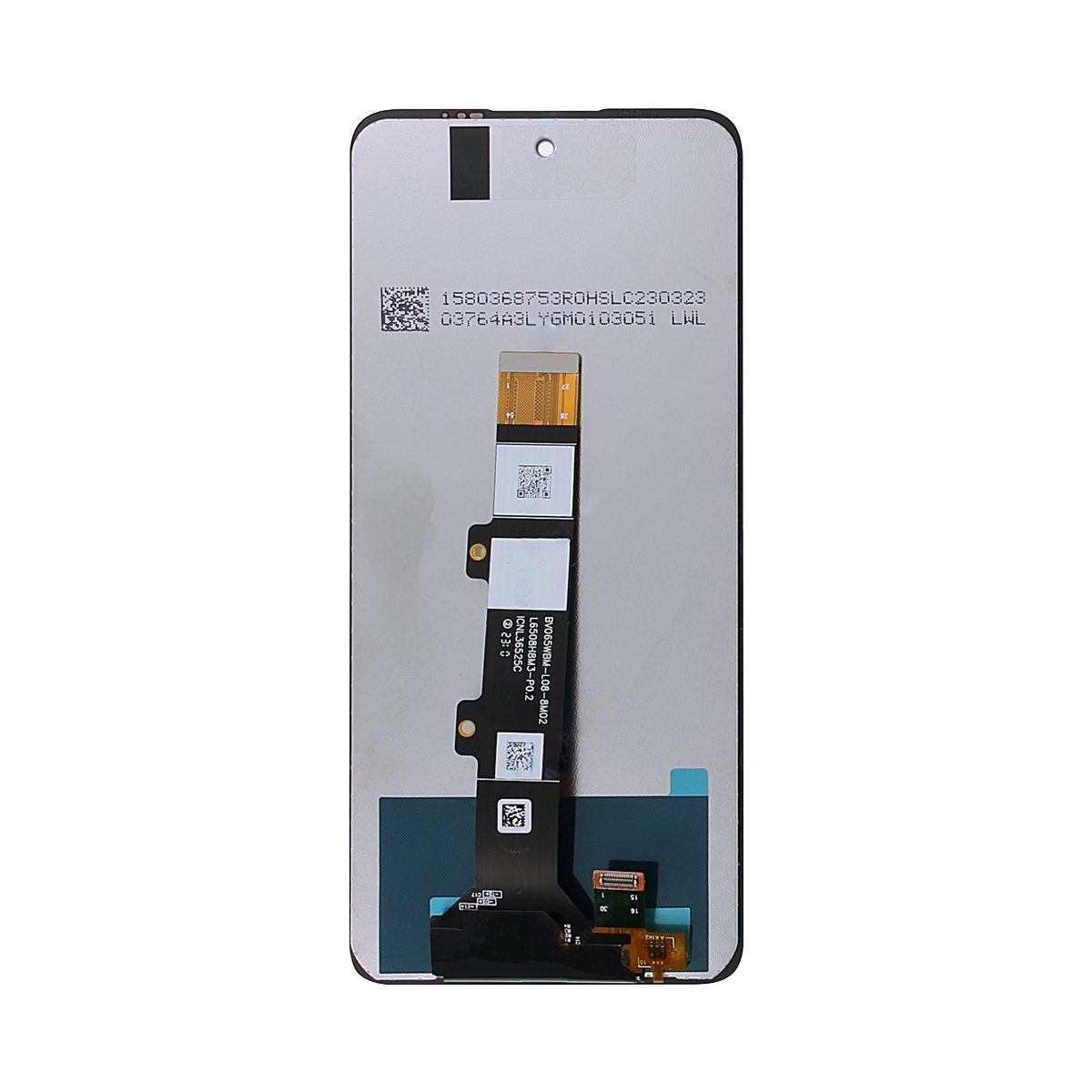 Écran et numériseur Motorola Moto E32s sans cadre noir OEM