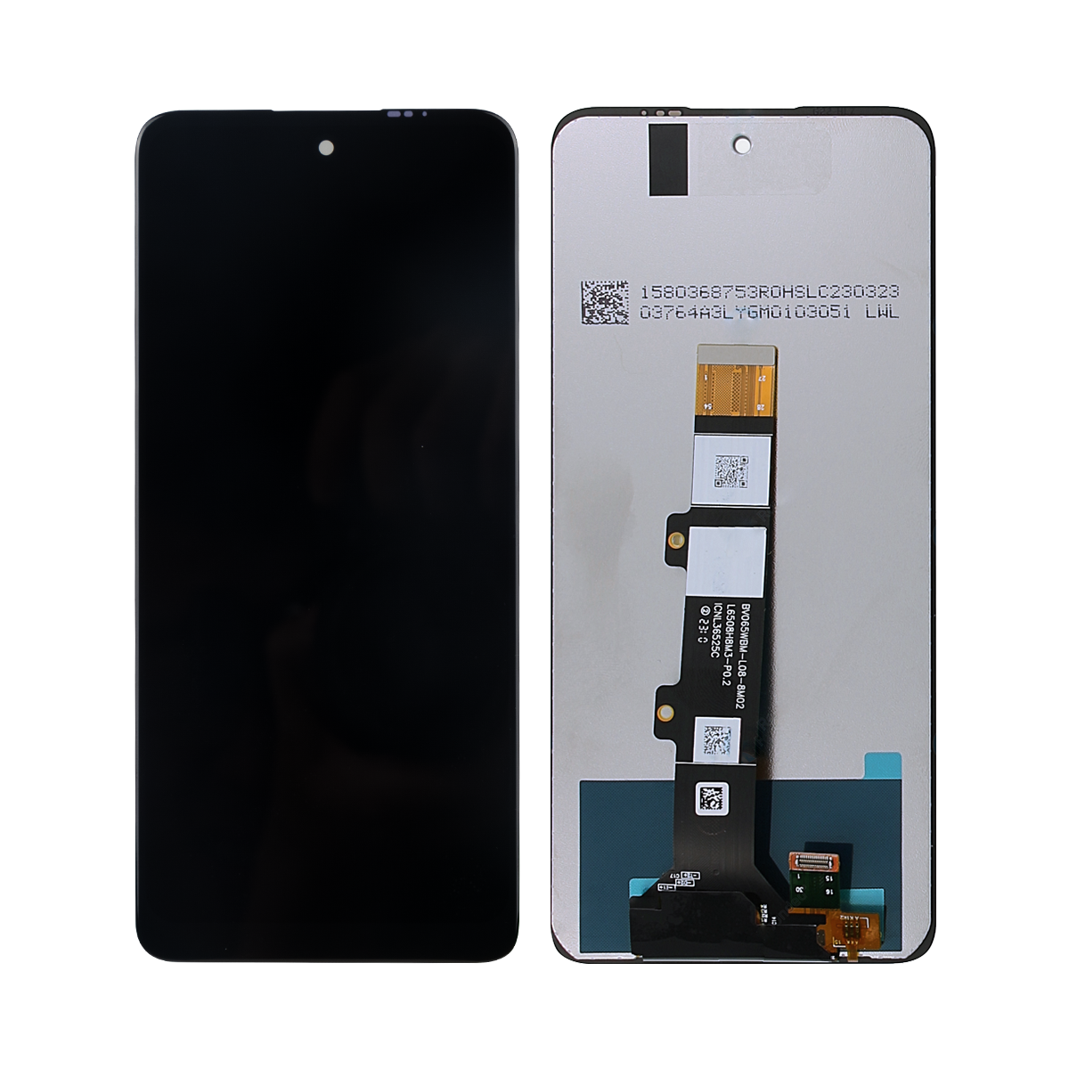 Écran et numériseur Motorola Moto E32s sans cadre noir OEM