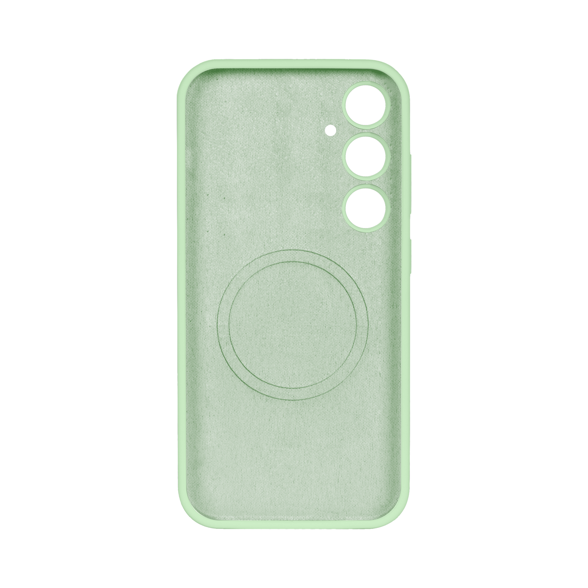 Rixus Soft TPU Phone Case With MagSafe Compatible For Samsung Galaxy S24 Matcha