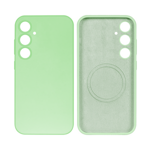 Rixus Soft TPU Phone Case With MagSafe Compatible For Samsung Galaxy S24 Matcha
