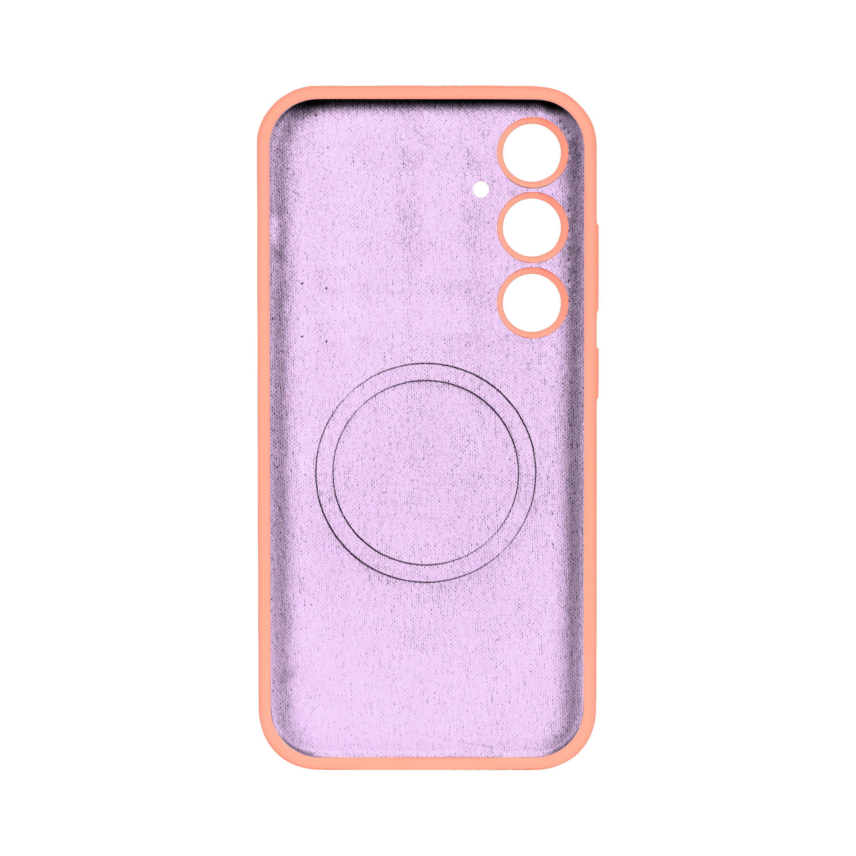Rixus Soft TPU Phone Case With MagSafe Compatible For Samsung Galaxy S24 Plus Pink