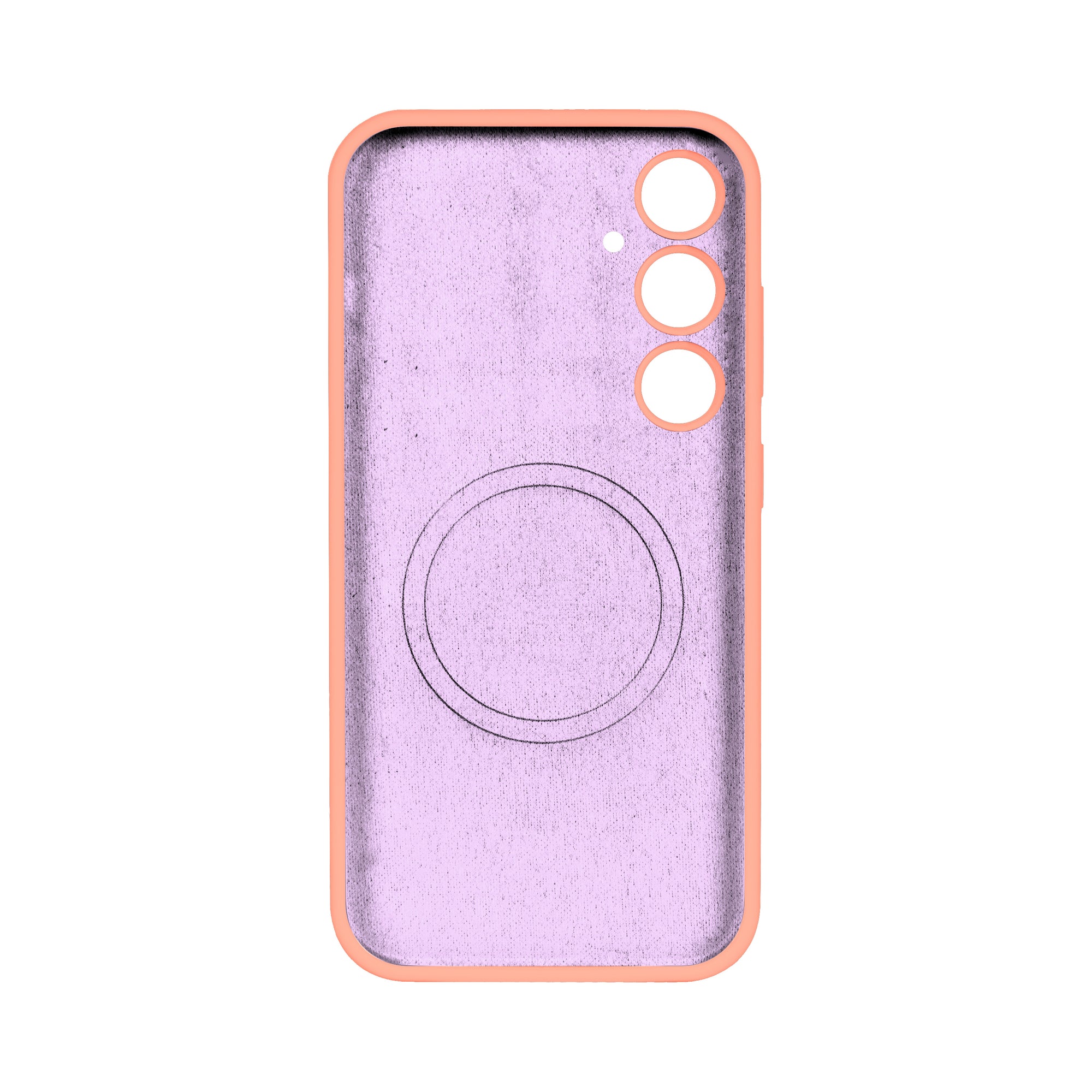 Rixus Soft TPU Phone Case With MagSafe Compatible For Samsung Galaxy S24 Plus Pink