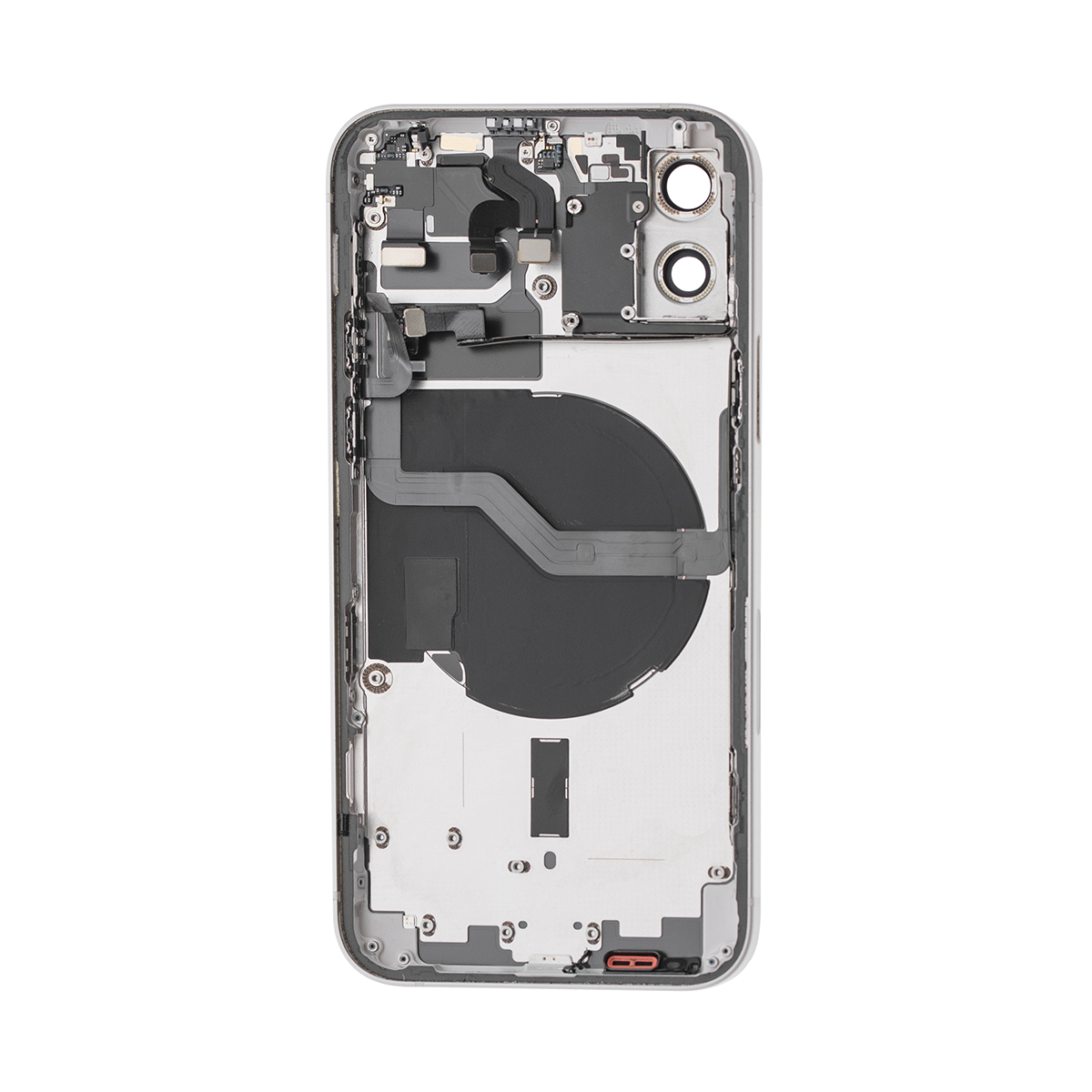 For Apple boîtier For Apple 12 avec petites pièces, blanc, OEM