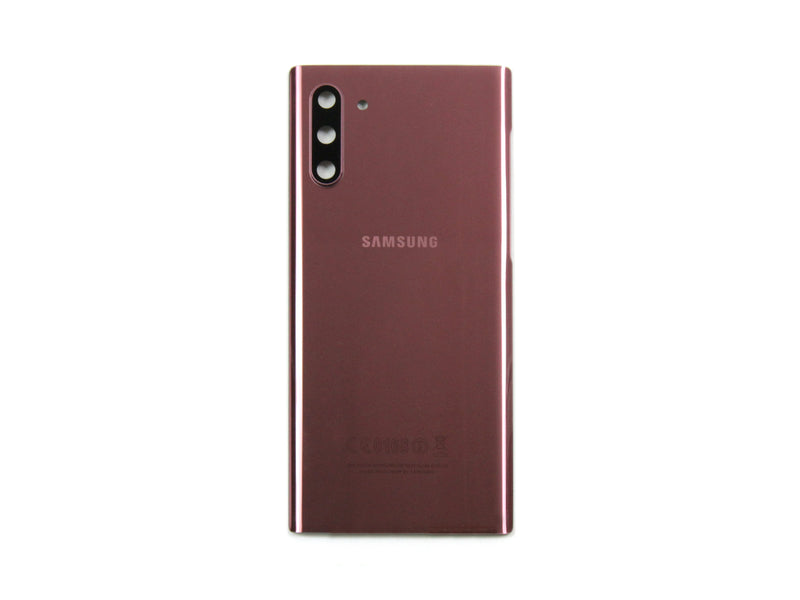 Coque arrière Samsung Galaxy Note 10 N970F avec lentille Aura Pink OEM