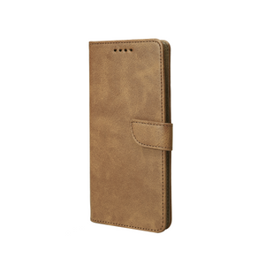 Bibliothèque Rixus pour Samsung Galaxy A71 4G Light Brown
