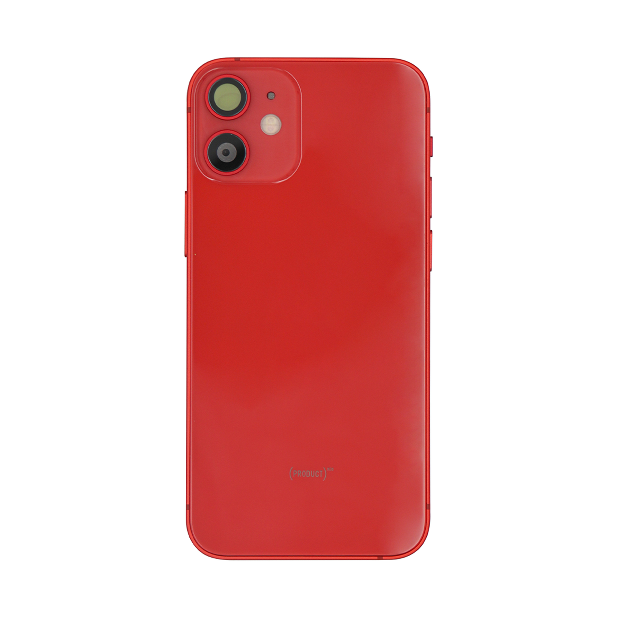 For Apple boîtier For Apple 12 Mini avec petites pièces, rouge, OEM