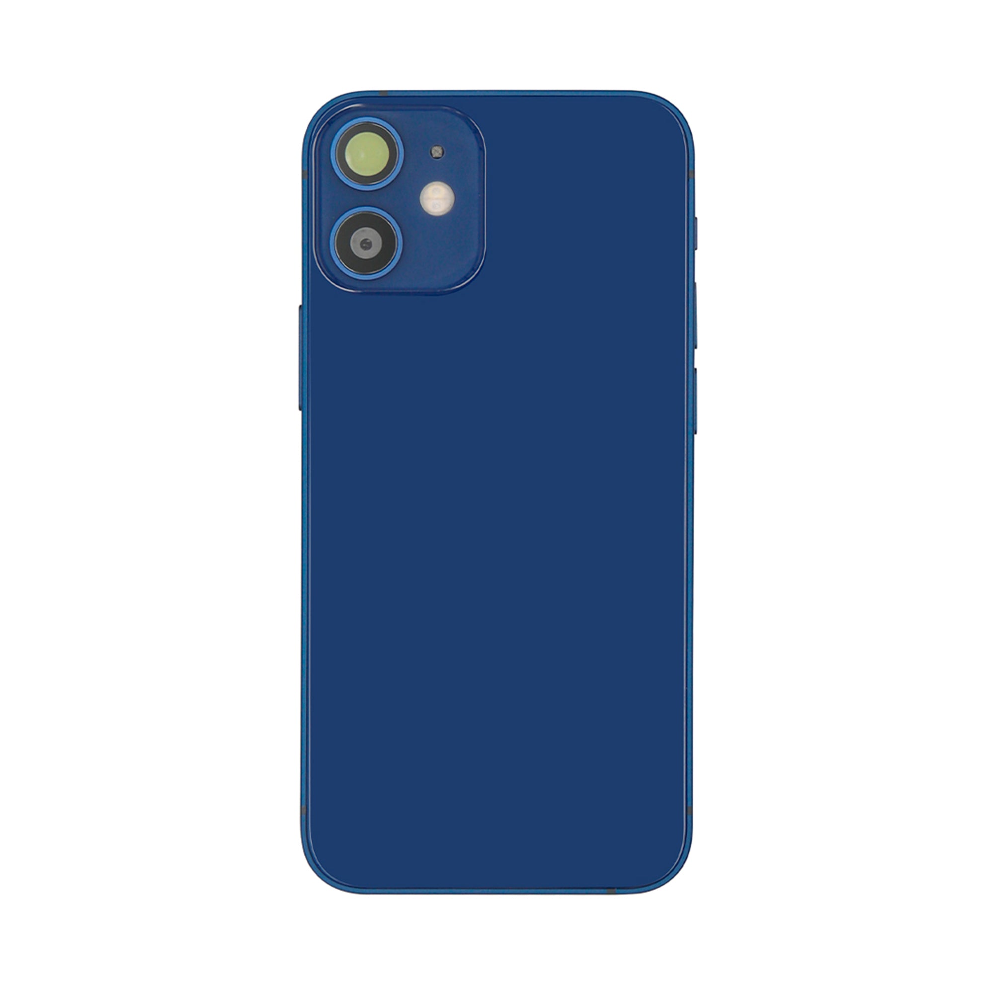 For Apple boîtier For Apple 12 Mini avec petites pièces, bleu, OEM