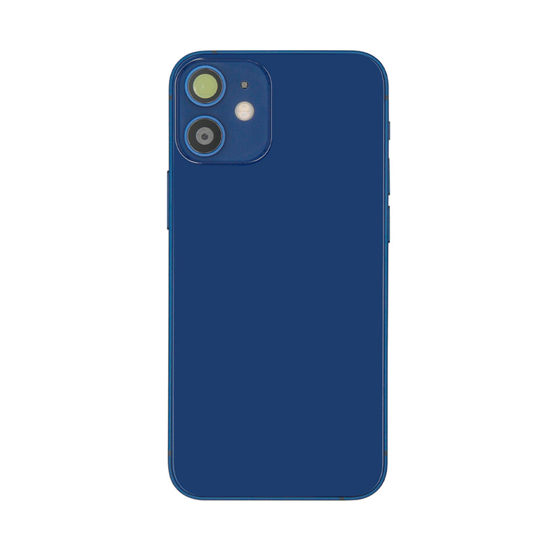 For Apple boîtier For Apple 12 Mini avec petites pièces, bleu, OEM