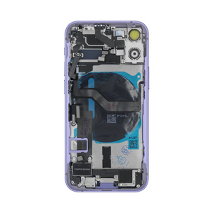 For Apple 12 Mini Boîtier avec petites pièces Violet OEM