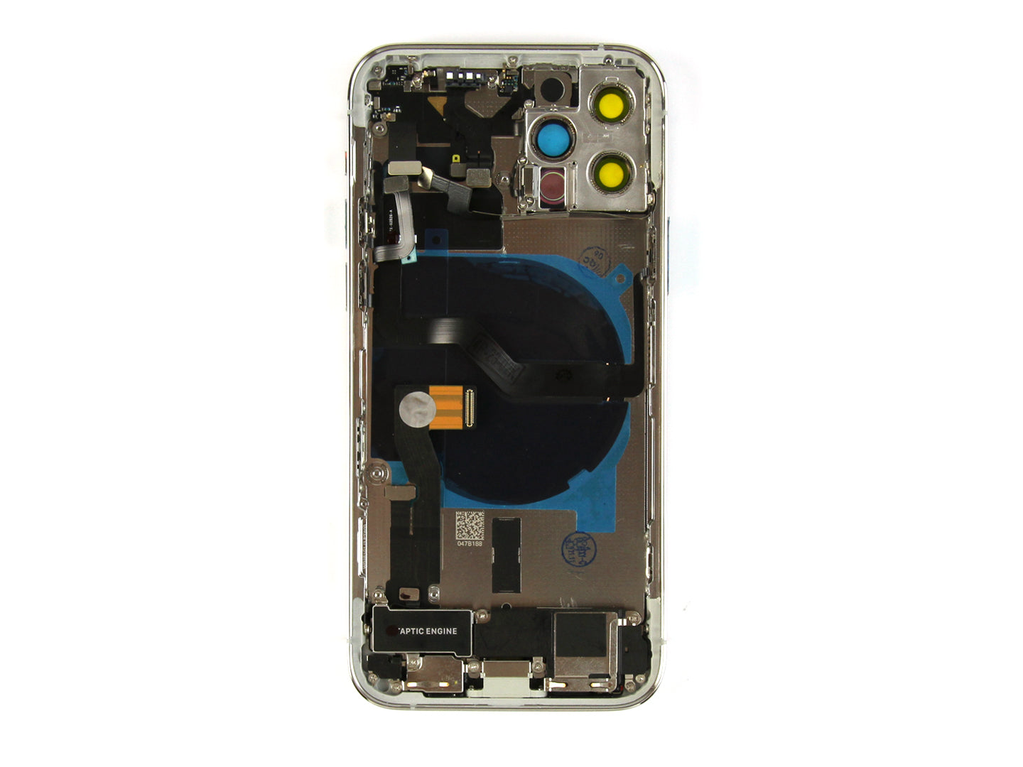 For Apple boîtier For Apple 12 Pro avec petites pièces argentées OEM