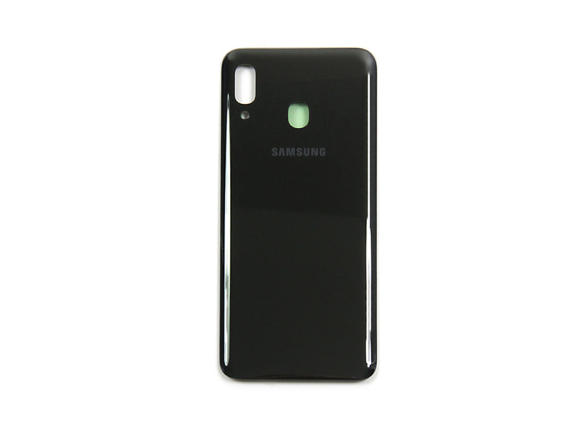 Coque arrière Samsung Galaxy A20 A205F sans objectif, noire, OEM