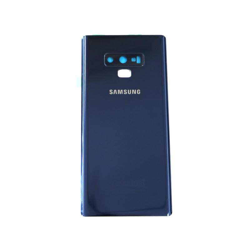 Coque arrière Samsung Galaxy Note 9 N960F avec objectif bleu océan OEM