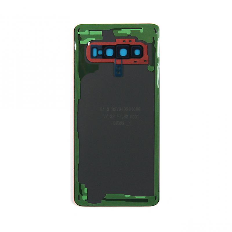 Coque arrière Samsung Galaxy S10 G973F avec objectif rose flamant OEM