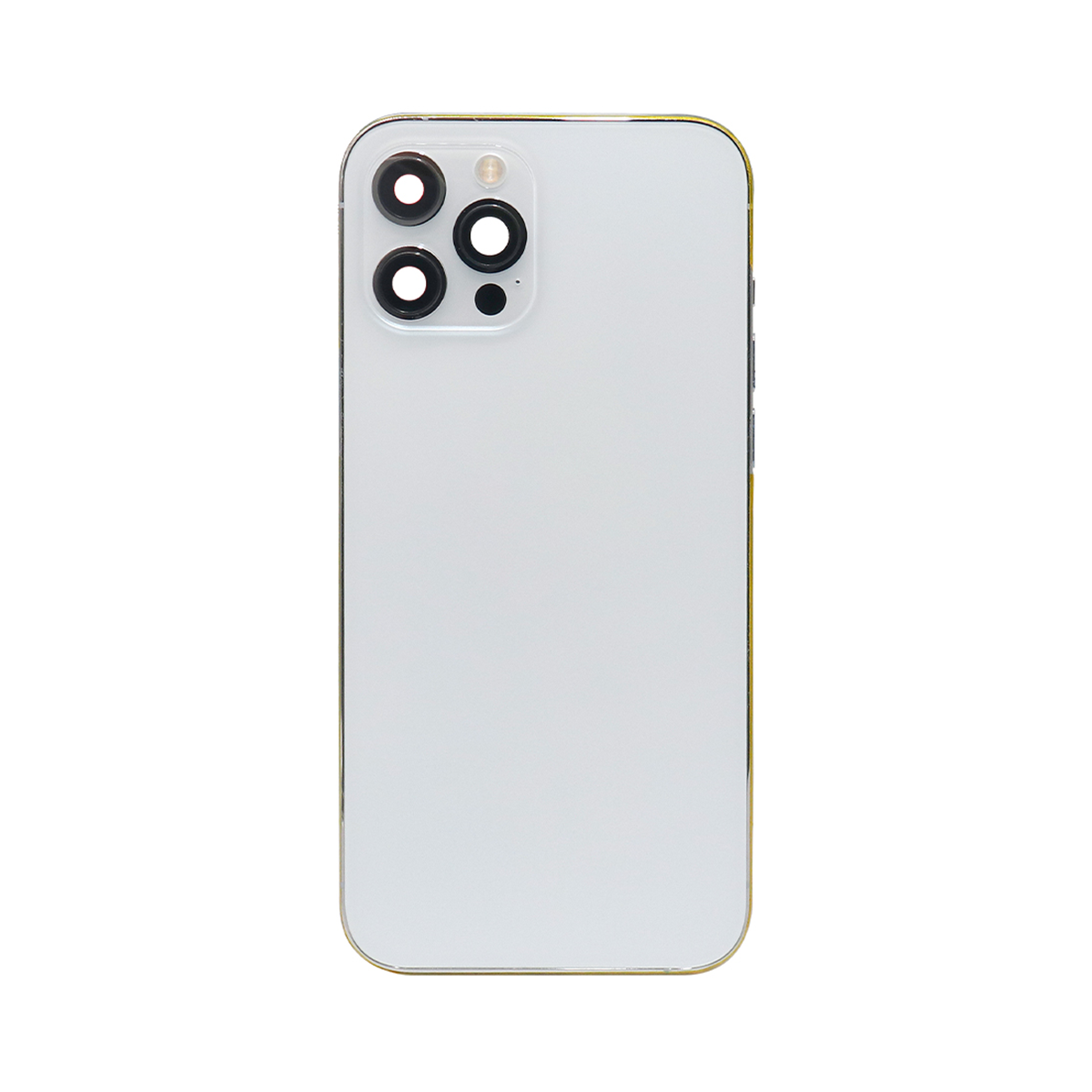 For Apple 12 Pro Max Boîtier avec petites pièces Argent OEM