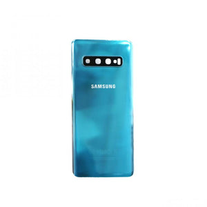 Coque arrière Samsung Galaxy S10 G973F avec prisme vert OEM