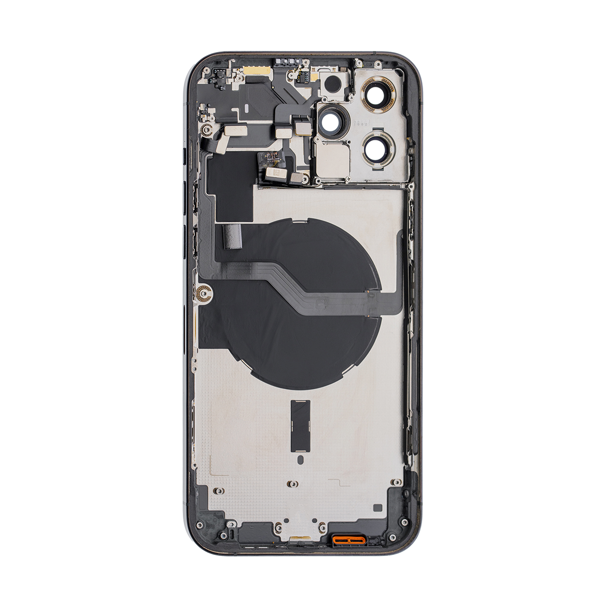 For Apple 12 Pro Max Boîtier avec petites pièces Bleu Pacifique OEM