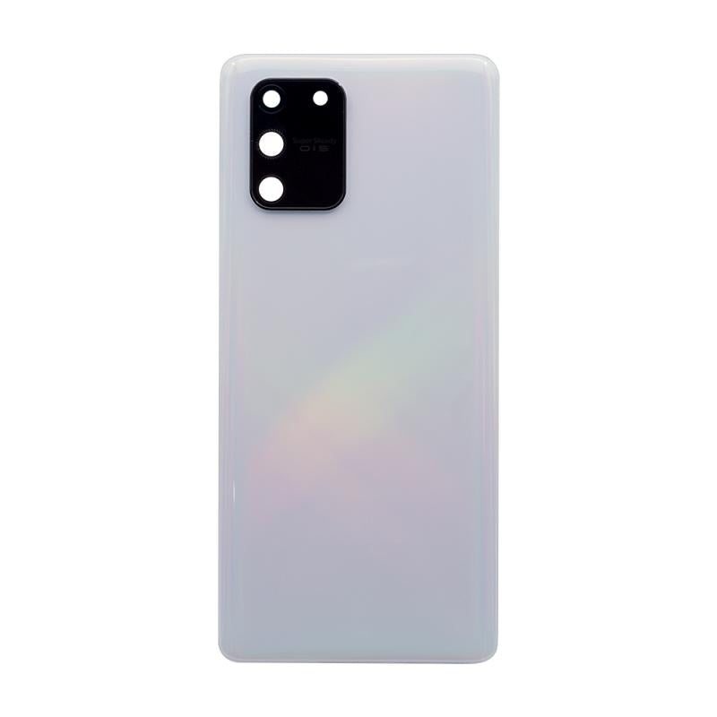 Coque arrière Samsung Galaxy S10 Lite G770F avec prisme pour objectif, blanche, OEM