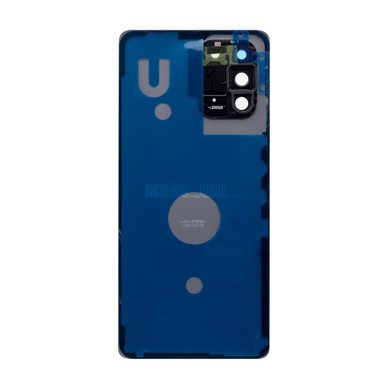 Coque arrière Samsung Galaxy S10 Lite G770F avec prisme pour objectif, blanche, OEM