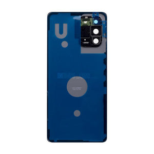 Coque arrière Samsung Galaxy S10 Lite G770F avec prisme pour objectif, blanche, OEM