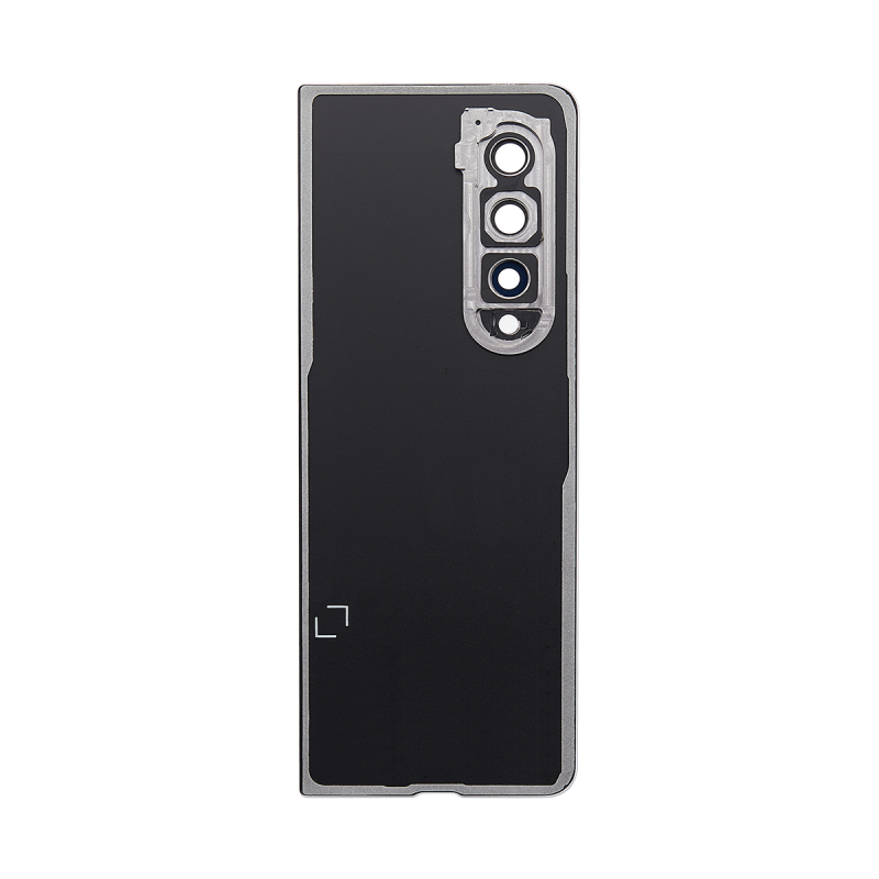Coque arrière Samsung Galaxy Z Fold3 5G F926B avec objectif Phantom Silver OEM
