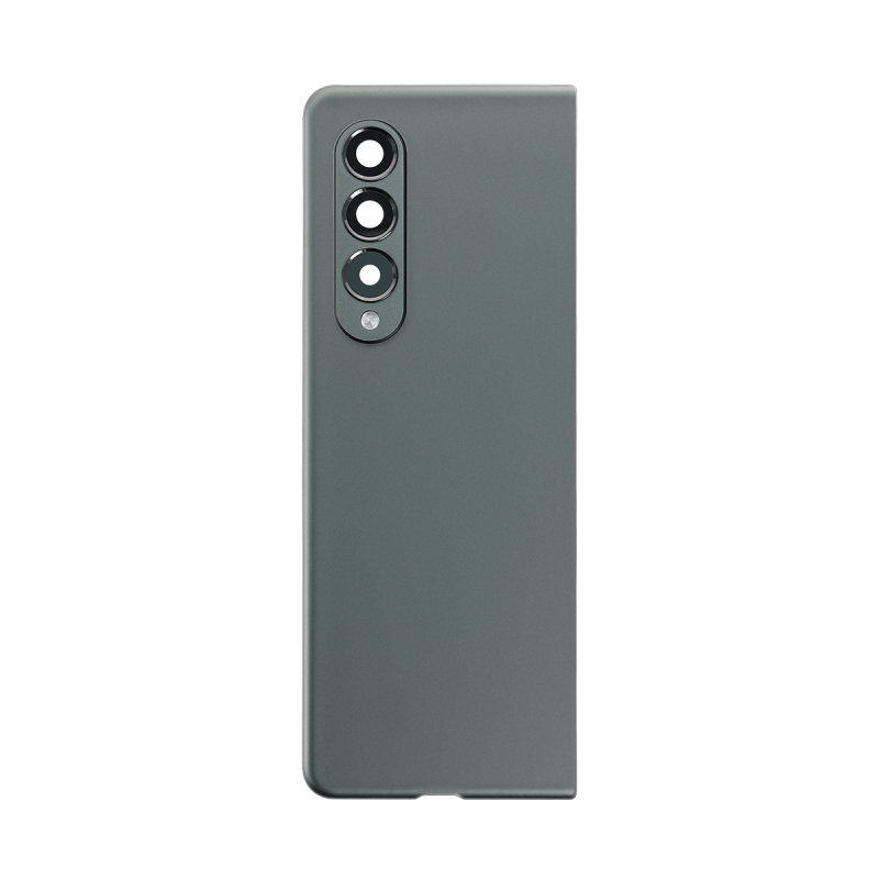 Coque arrière Samsung Galaxy Z Fold3 5G F926B avec objectif Phantom Green OEM
