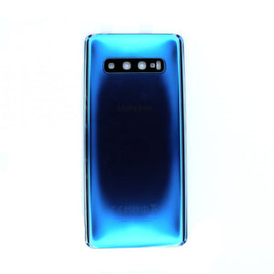 Coque arrière Samsung Galaxy S10 Plus G975F avec prisme bleu OEM