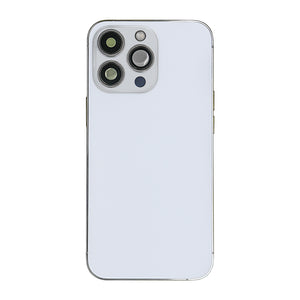 For Apple 13 Pro Boîtier avec petites pièces Argent OEM