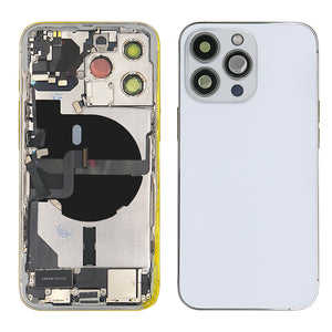 For Apple 13 Pro Boîtier avec petites pièces Argent OEM
