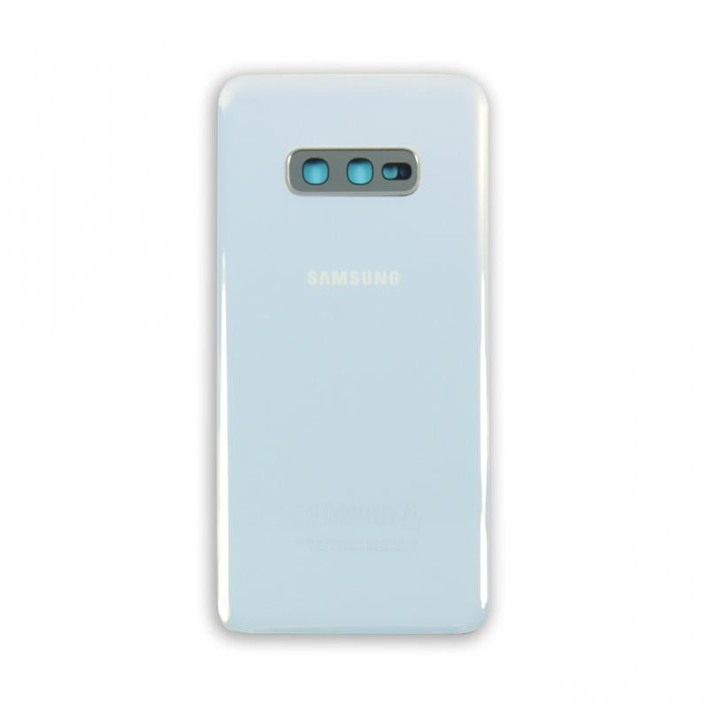 Coque arrière Samsung Galaxy S10e G970F avec prisme d'objectif blanc OEM