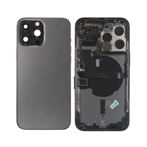 For Apple boîtier For Apple 13 Pro avec petites pièces graphite OEM