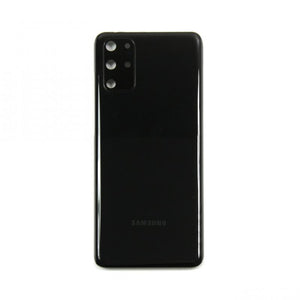 Coque arrière Samsung Galaxy S20 Plus G985F avec objectif Cosmic Black OEM
