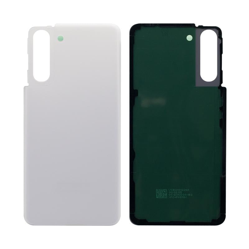 Coque arrière Samsung Galaxy S21 5G G991B avec objectif Phantom White OEM