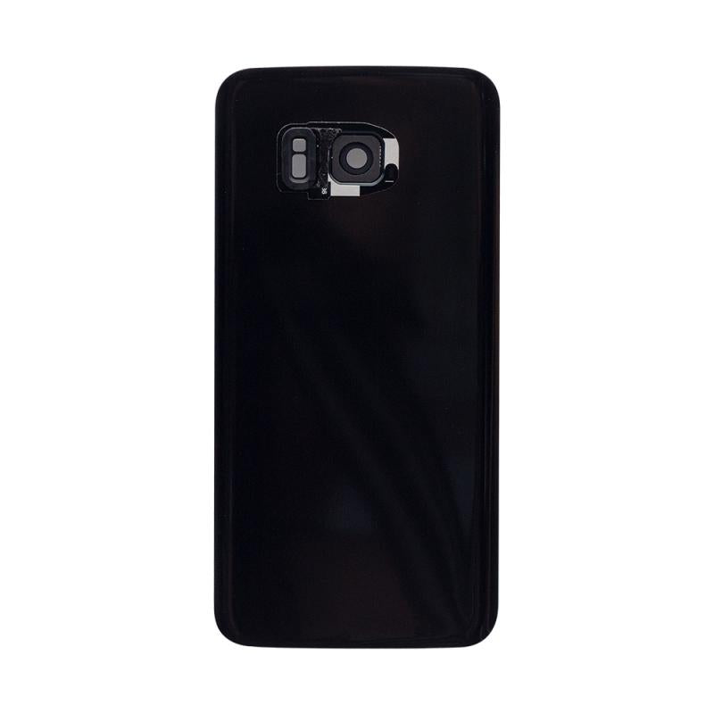 Coque arrière Samsung Galaxy S7 Edge G935F avec lentille, noire, OEM