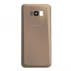 Coque arrière Samsung Galaxy S8 Plus G955F avec objectif doré OEM