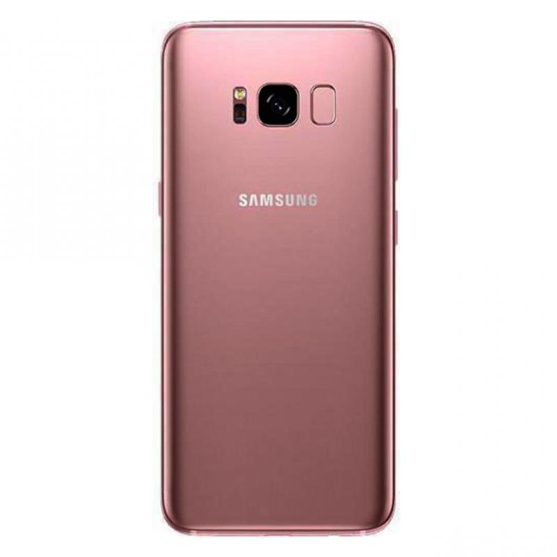 Coque arrière Samsung Galaxy S8 Plus G955F avec objectif rose OEM