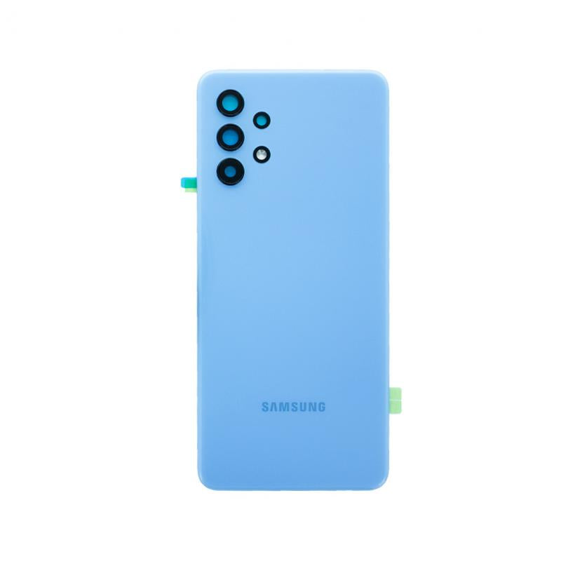 Coque arrière Samsung Galaxy A32 A325F avec objectif bleu génial OEM